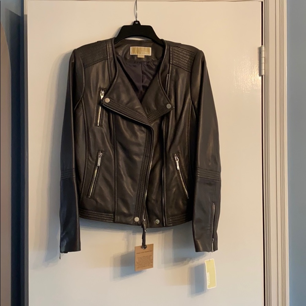 Michael Kors leather jacket / coat